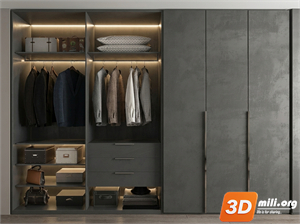 Wardrobe Skp Files 
